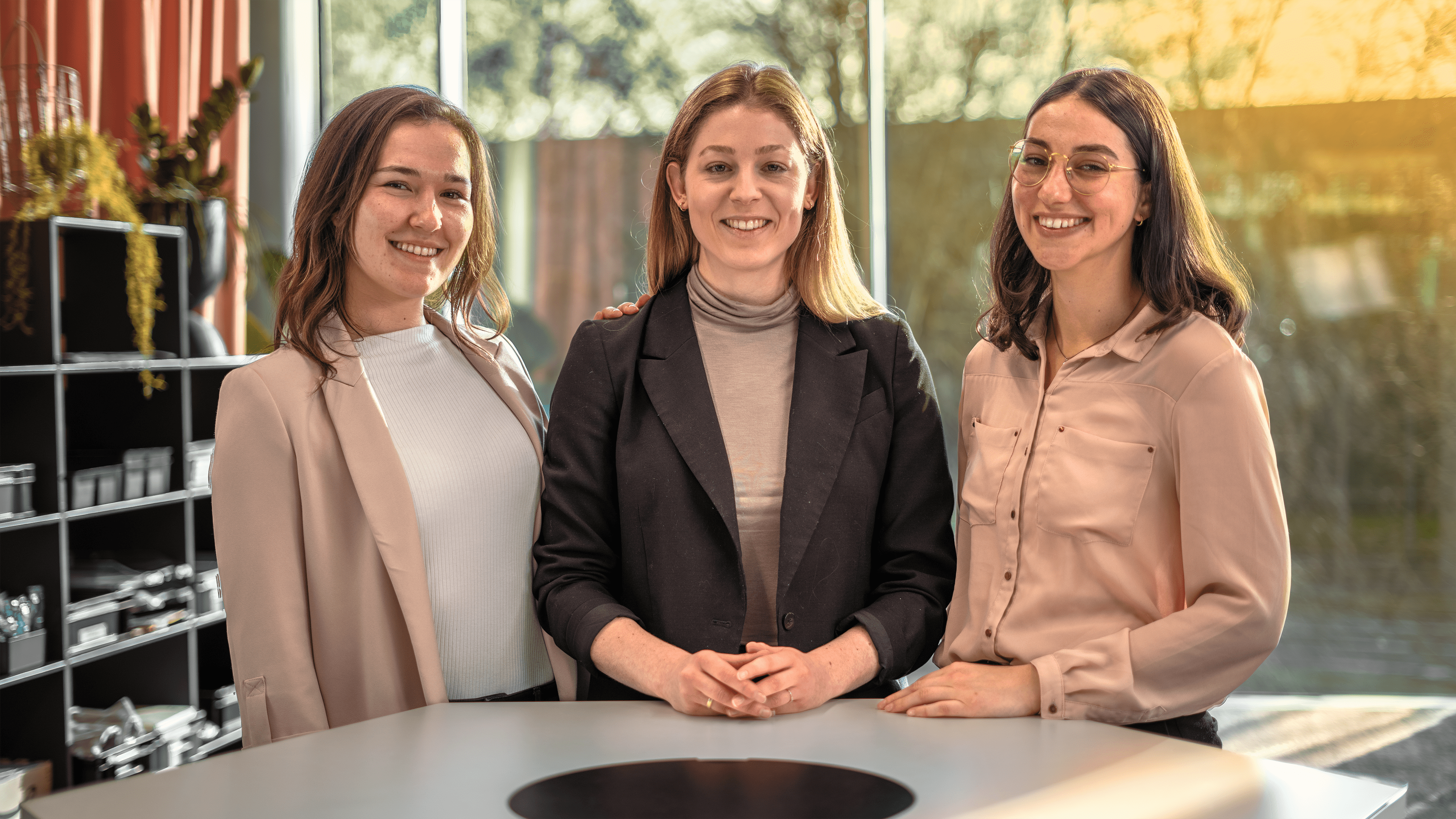 v.l.n.r.: Diana Kovaleva, Marion Riedel und Ina Haug