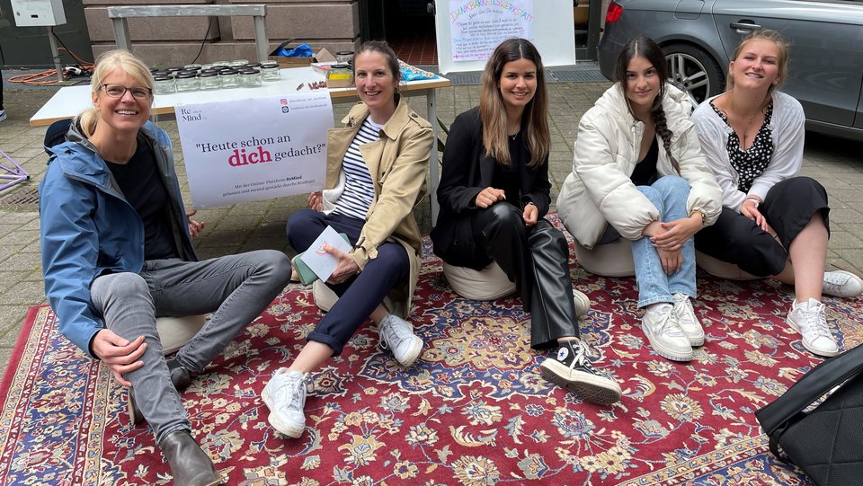 Das ReMind-Team bei der HFT-Allee